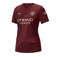 Camiseta Manchester City Bernardo Silva #20 Tercera Equipación Replica 2024-25 para mujer mangas cortas